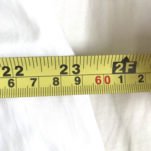 NWT Lisa Marie Fernandez for Target White Ric Rac Midi Dress Bell Sleeve - Picture 13 of 16